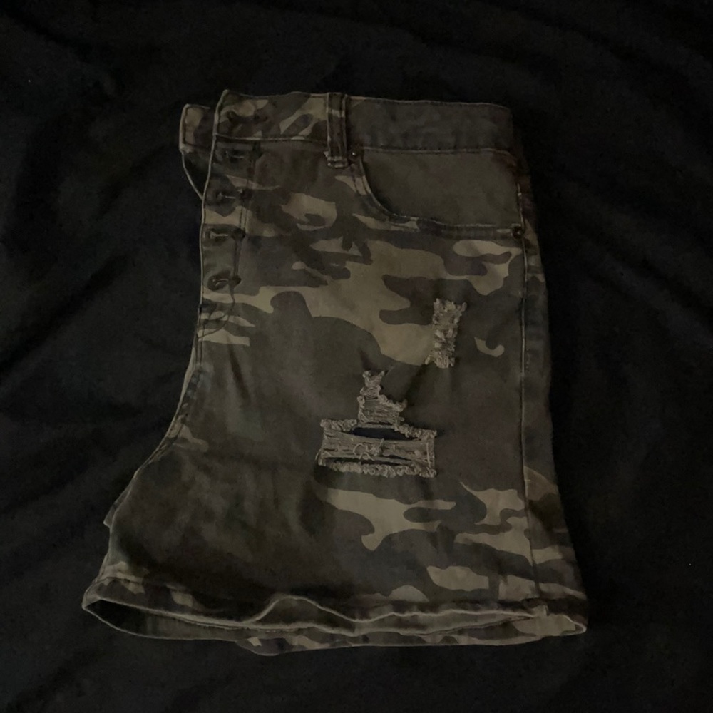 High waisted shorts